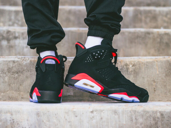 Giày Nike Air Jordan 6 Retro 'Infrared' 2019 384664-060 - Ảnh 2