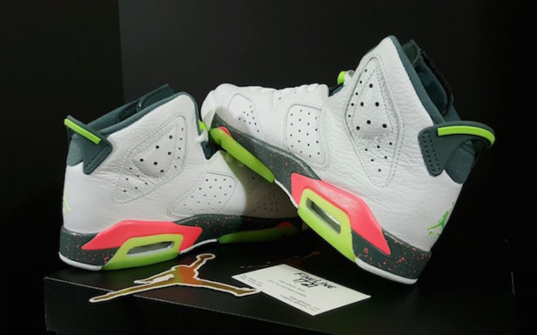 Giày Nike Jordan 6 Retro Bright Mango 384665-114 - Ảnh 9