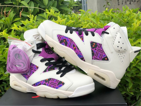Giày Nike Jordan 6 Retro 'Quai 54 Purple' CZ4152-101 - Ảnh 4