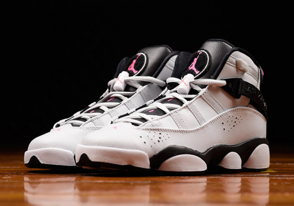 Giày Nike Jordan 6 Rings GS 'Pink Flash' 323399-009 - Ảnh 2
