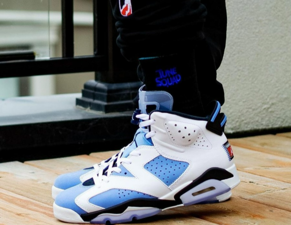 Giày Nike Jordan 6 Retro University Blue CT8529-410 - Ảnh 4