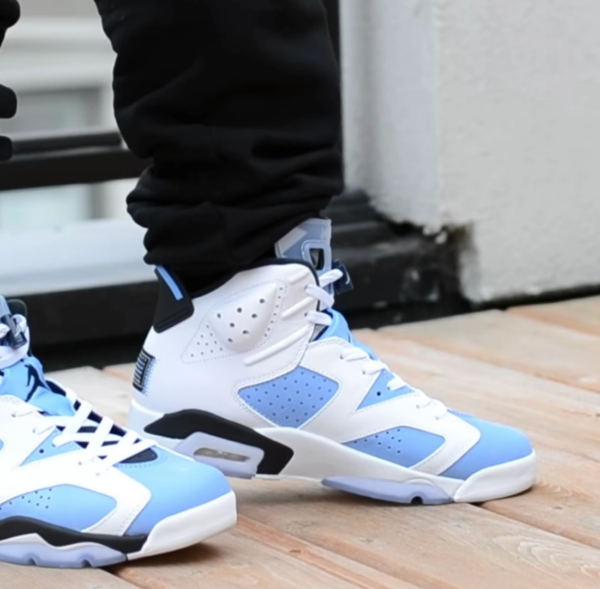 Giày Nike Jordan 6 Retro University Blue CT8529-410 - Ảnh 3