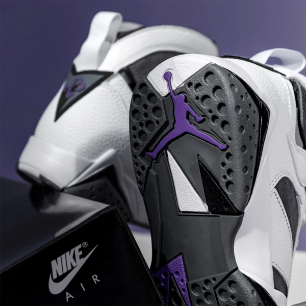 Giày Nike Air Jordan 7 Retro 'Flint' 2021 CU9307-100 - Ảnh 4