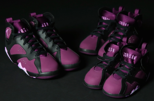 Giày Nike Air Jordan 7 Retro GG 'Mulberry' 442960-009 - Ảnh 3