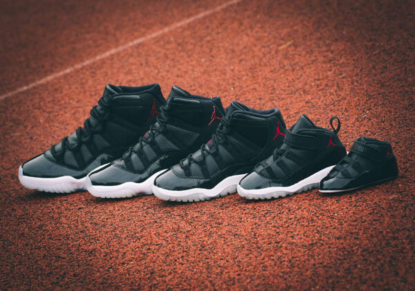 Giày Nike Air Jordan 11 GS '72-10' 378038-002 - Ảnh 5