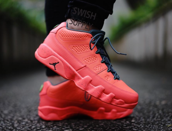 Giày Nike Air Jordan 9 Low 'Bright Mango' 832822-805 - Ảnh 5