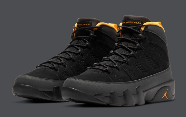 Giày Nike Air Jordan 9 Retro 'Dark Charcoal University Gold' CT8019-070 - Ảnh 5