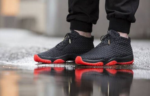 Giày Nike Air Jordan Future Premium Black Infrared 652141-023 - Ảnh 3