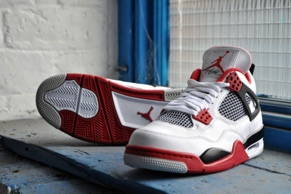 Giày Nike Air Jordan 4 Retro OG Fire Red 2020 DC7770-160 - Ảnh 4
