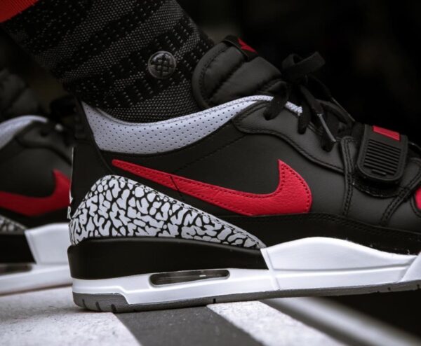 Giày Nike Jordan Legacy 312 Low 'Bred' CD7069-006 - Ảnh 7