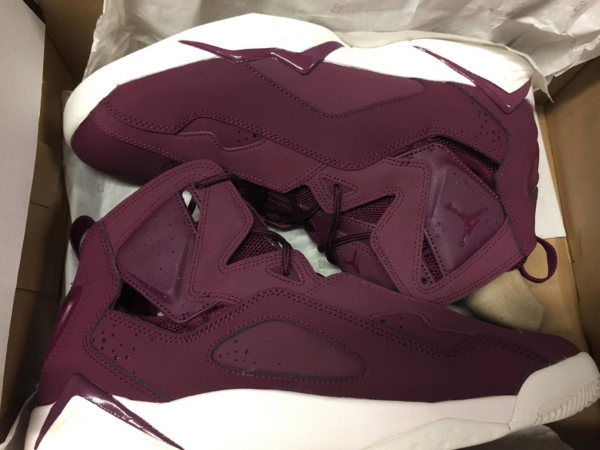 Giày Nike Jordan True Flight 'Burgundy' 342964-625 - Ảnh 5