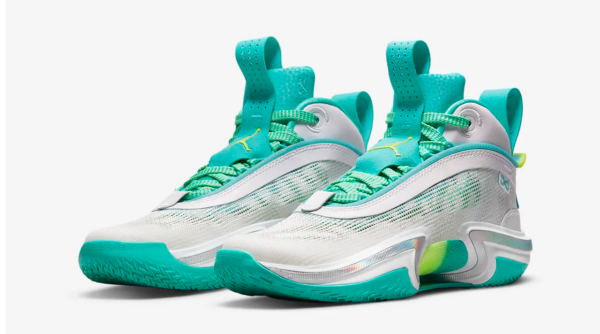 Giày Nike Air Jordan XXXVI Guo Big Kid's 'Green White' DM0795-107 - Ảnh 4