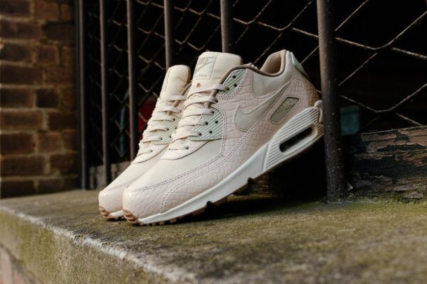 Giày Nike Air Max 90 Premium 'Oatmeal Sail Khaki' 443817-105 - Ảnh 6