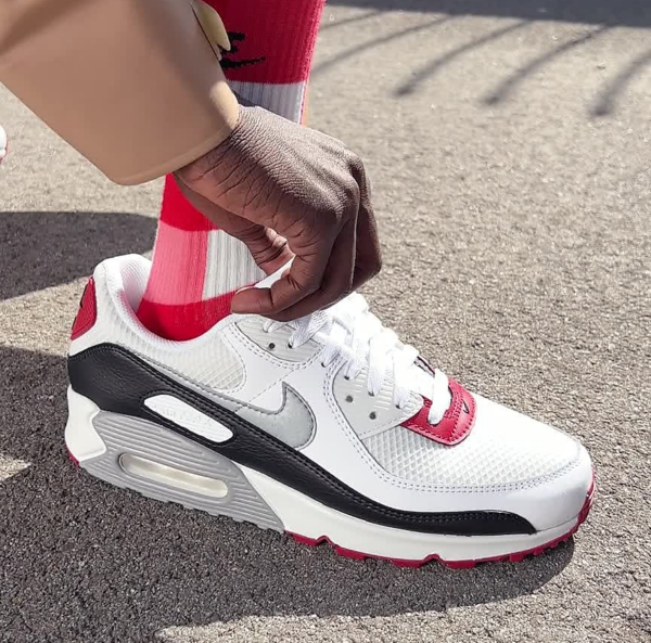 Giày Nike Air Max 90 'Photon Dust Varsity Red' DO8902-001 - Ảnh 2