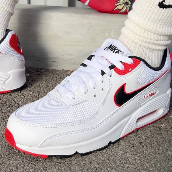 Giày Nike Air Max 90 'White Max Orange' DO8903-100 - Ảnh 2