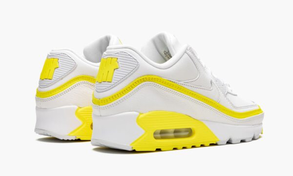 Giày Nike Undefeated x Air Max 90 'White Optic Yellow' CJ7197-101 - Ảnh 4
