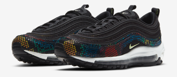 Giày Nike Wmns Air Max 97 SE 'Rainbow Snake' CW5595-002 - Ảnh 4