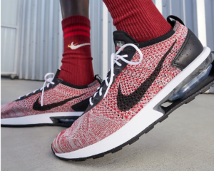 Giay Nike Air Max Flyknit Racer Next Nature 'Red Grey' FD2764-600