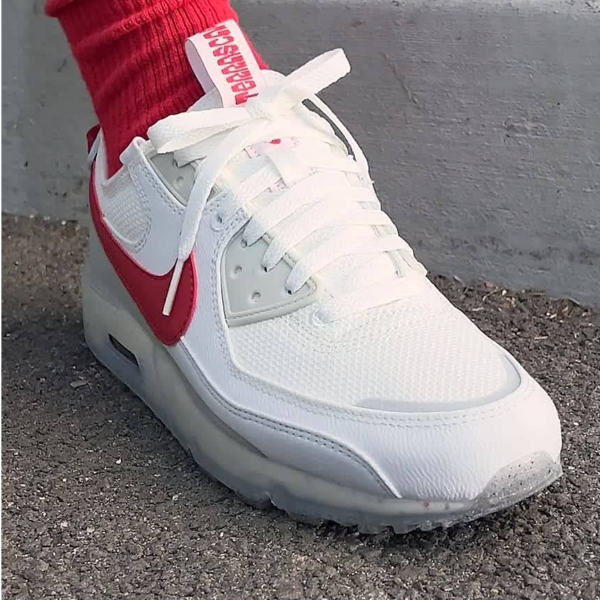 Giày Nike Air Max 90 Terrascape 'White Red' DQ3987-100 - Ảnh 4