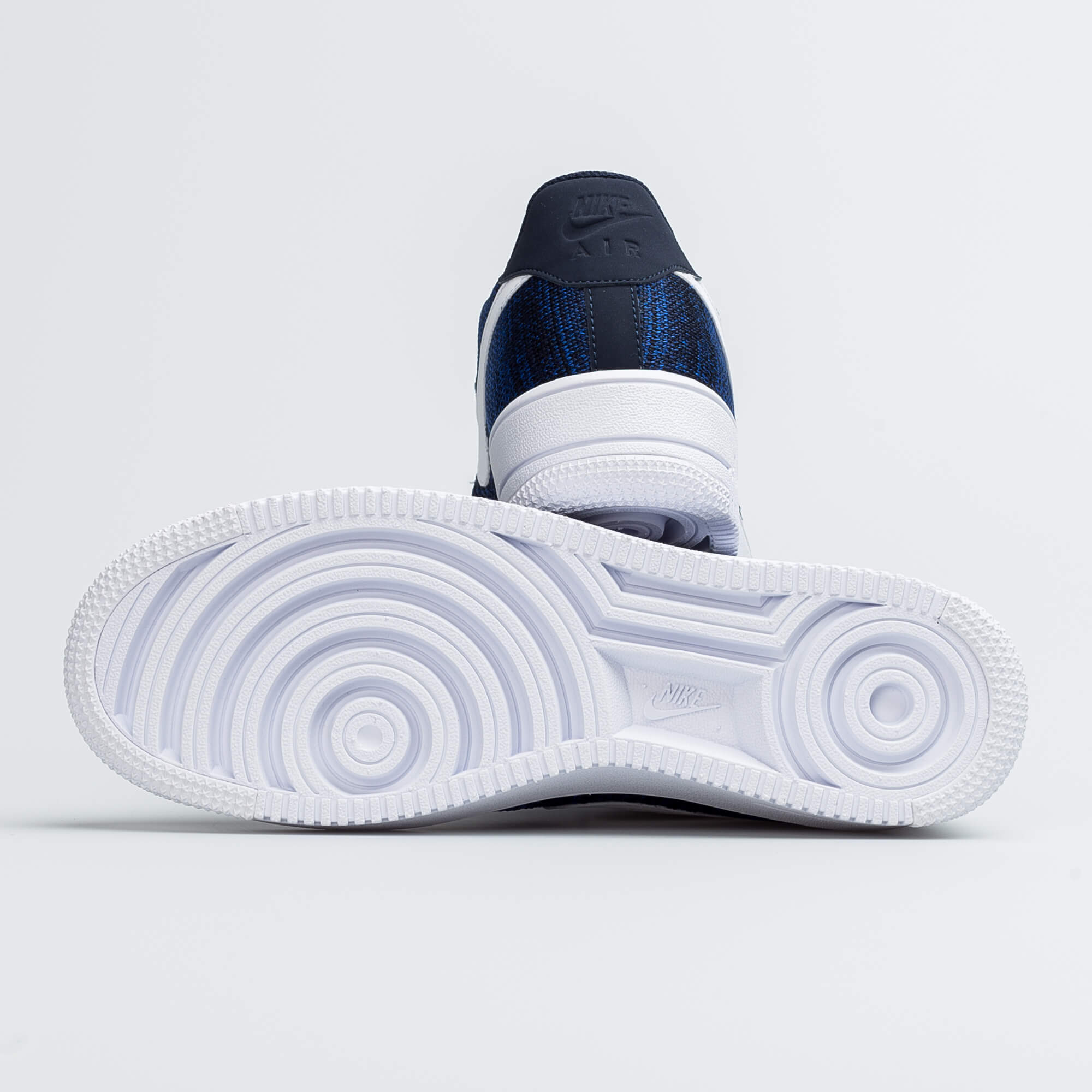 Giày Nike Air Force 1 Flyknit Low 2.0 'College Navy' AV3042-400 - Ảnh 4