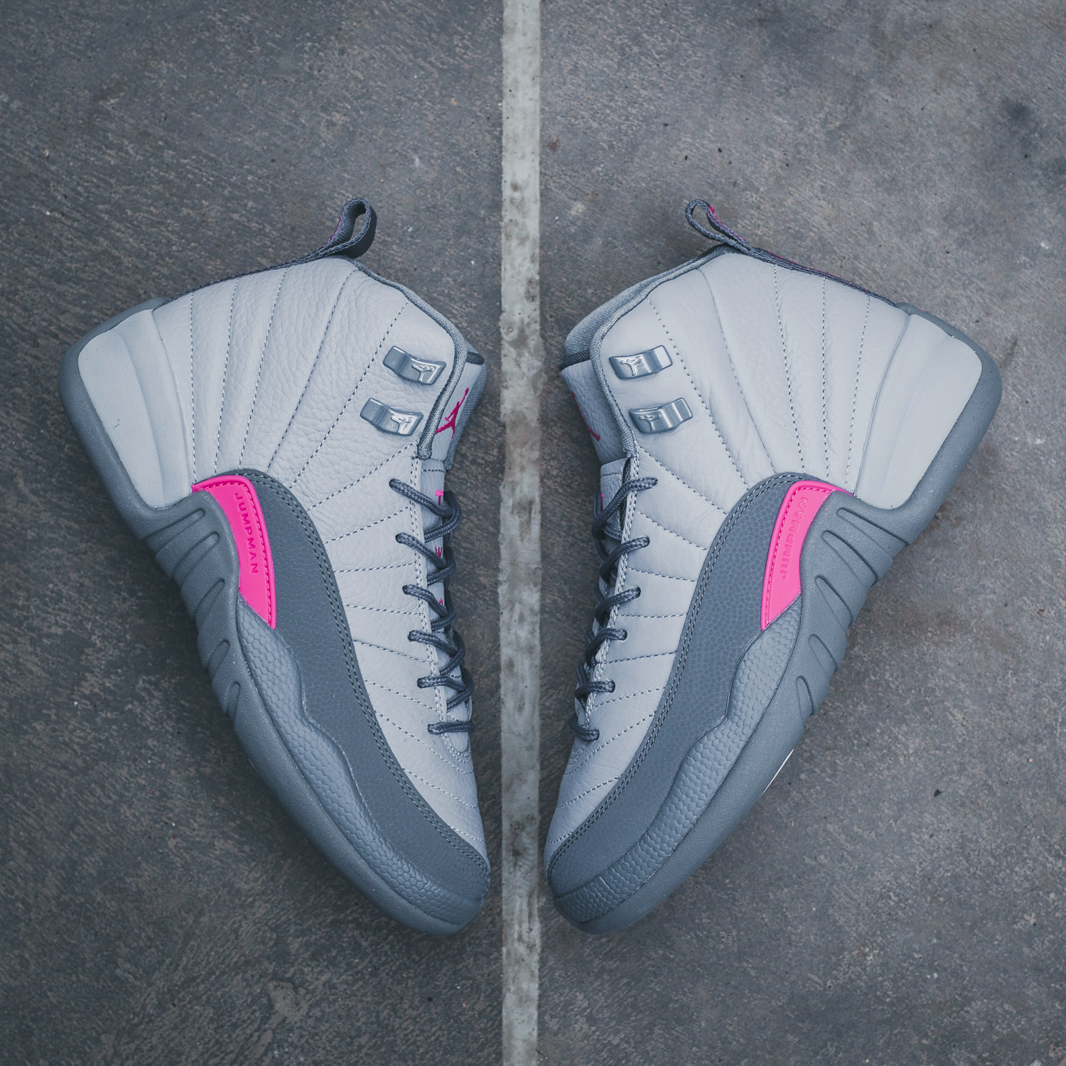 Giày Nike Air Jordan 12 Retro GG 'Vivid Pink' 510815-029 - Ảnh 4