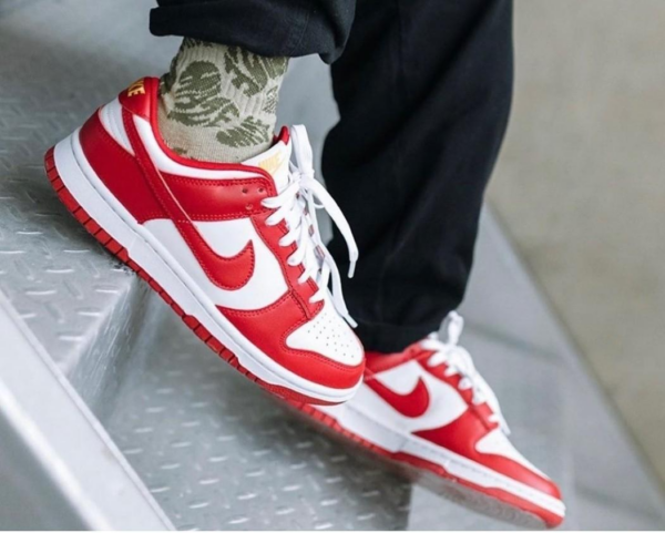 Giày Nike Dunk Low Retro 'Gym Red' DD1391-602 - Ảnh 5
