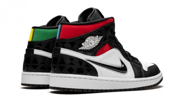 Giày Nike Air Jordan 1 Mid 'Quai 54' CJ9219-001 - Ảnh 8