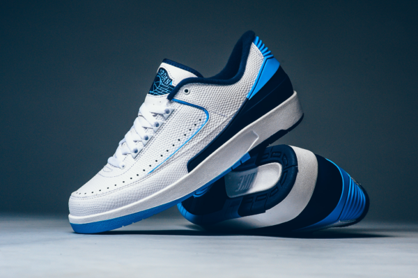 Giày Nike Air Jordan 2 Retro Low 'Midnight Navy' 832819-107 - Ảnh 7