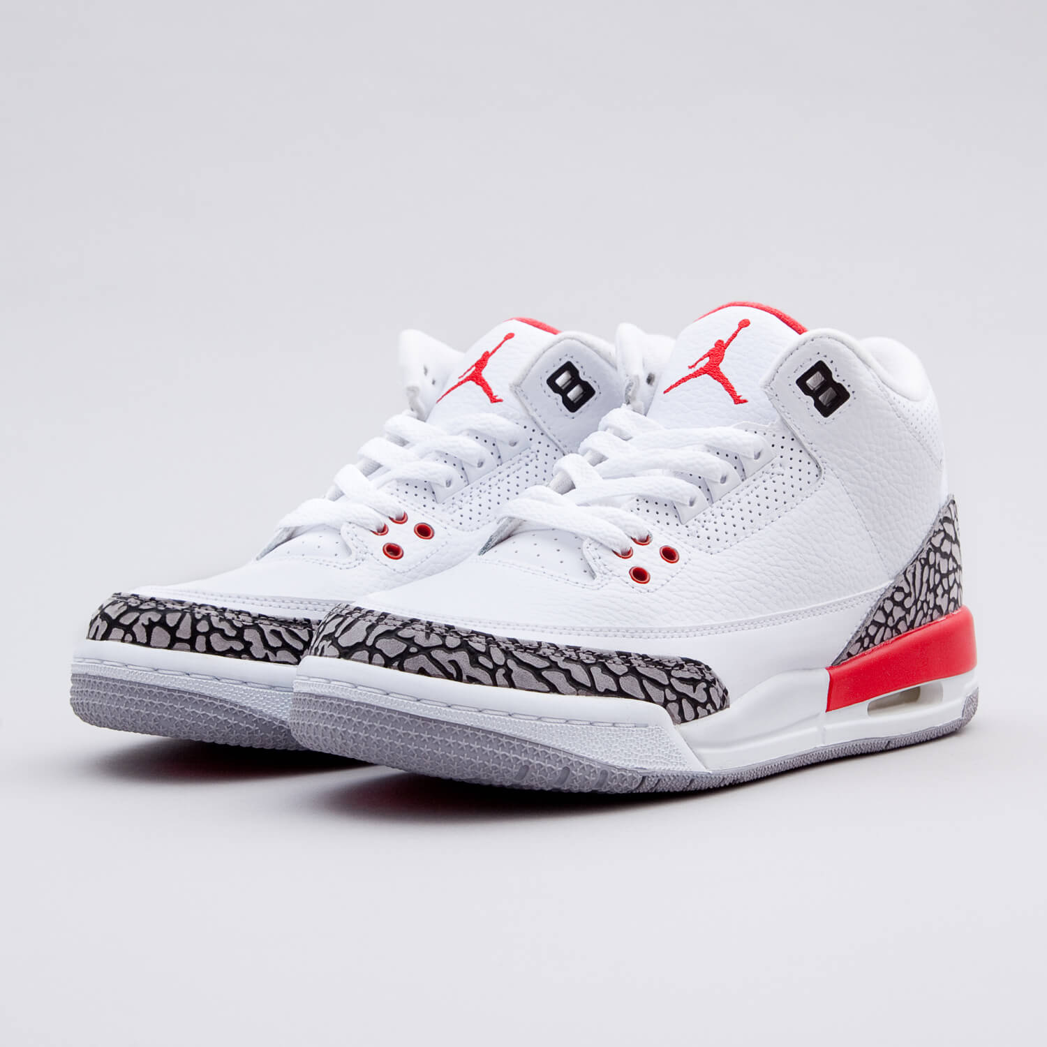 Giày Nike Air Jordan 3 Retro GS 'Hall of Fame' 398614-116 - Ảnh 7