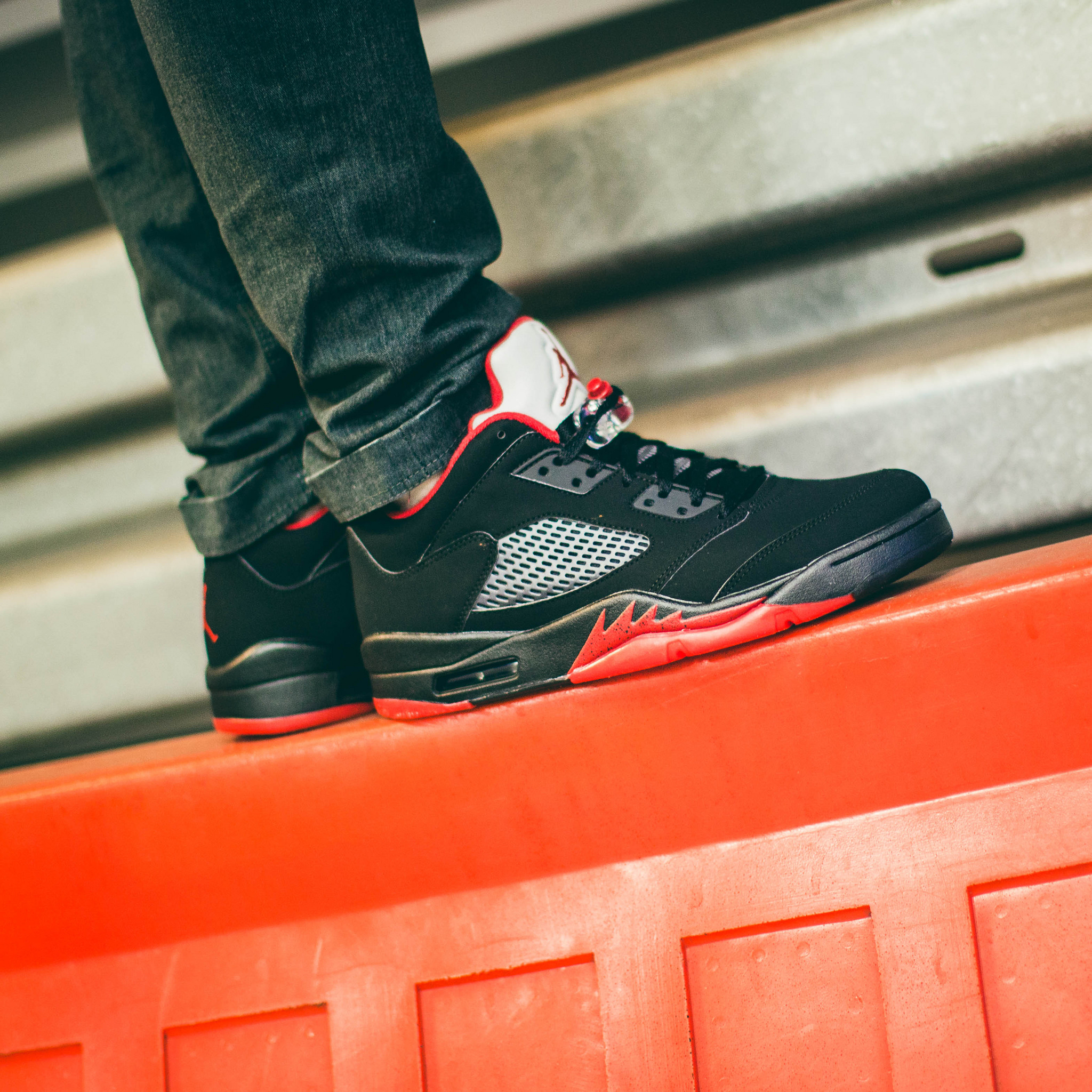 Giày Nike Air Jordan 5 Retro Low 'Alternate 90' 819171-001 - Ảnh 2