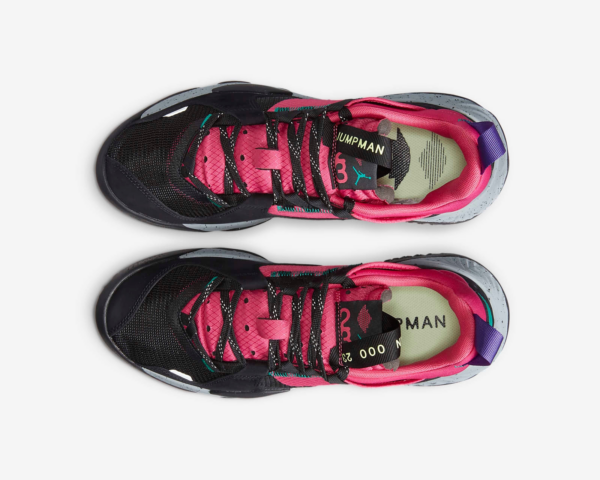 Giày Nike Jordan Delta Black Pink Teal CD6109-053 - Ảnh 6