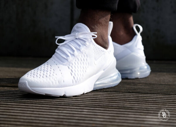 Giày Nike Air Max 270 'Triple White' AH6789-102 - Ảnh 3