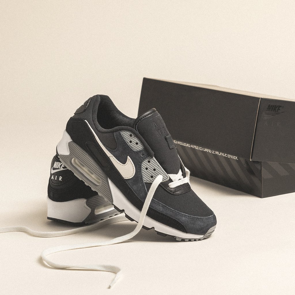 Giày Nike Air Max 90 Premium 'Off Noir Particle Grey' DA1641-003 - Ảnh 6