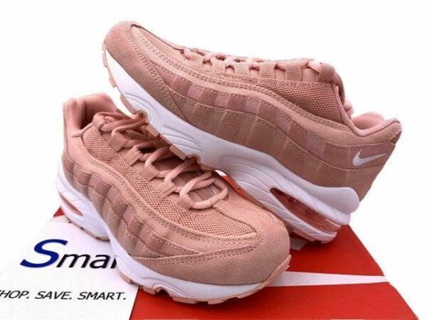 Giày Nike Air Max 95 GS 'Coral Stardust' BQ7222-600 - Ảnh 3