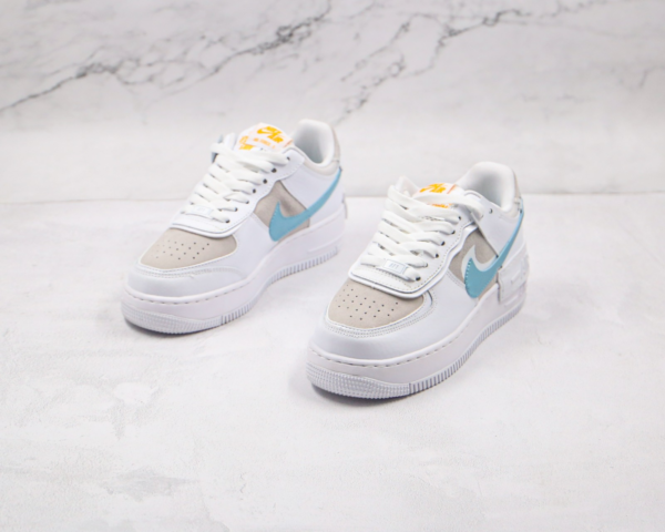 Giày Nike Air Force 1 Shadow White Vast Grey Glacier Ice DA4286-100 - Ảnh 2