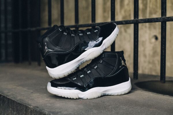Giày Nike Air Jordan 11 Retro GS Jubilee 25th Anniversary 378038-011 - Ảnh 4