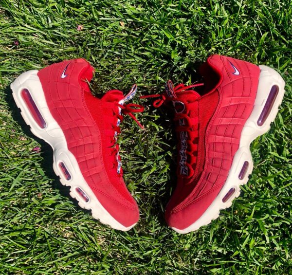 Giày Nike Air Max 95 TT Pull Tab 'Gym Red' AJ1844-600 - Ảnh 3