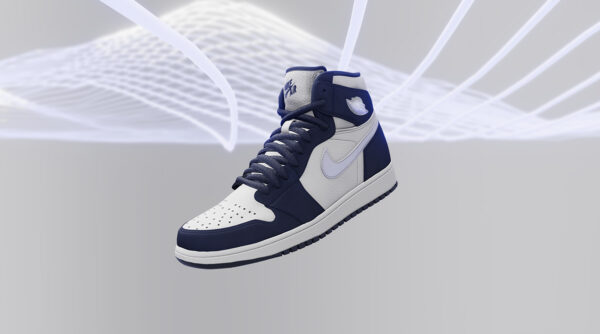 Giày Nike Air Jordan 1 Retro High co.JP GS 'Midnight Navy' 2020 575441-141 - Ảnh 7