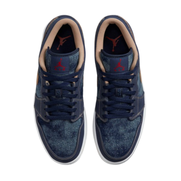 Giày Nike Air Jordan 1 Low SE GS 'Denim' DM4692-400 - Ảnh 5