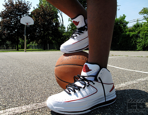 Giày Nike Air Jordan 2 Retro QF 'Varsity Red' 2010 395709-101 - Ảnh 6