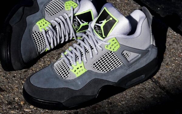 Giày Nike Air Jordan 4 Retro SE 'Neon 95' CT5342-007 - Ảnh 6