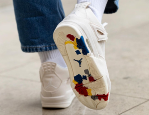 Giay Nike Air Jordan 4 Retro 'Sail' DQ4909-100