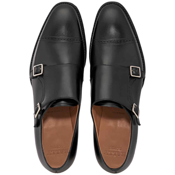 Giày Bally Men's 'Black Scardino' 6193746 - Ảnh 2