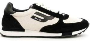 Giày Bally Men's Cotton And Suede 'Black' 6221261