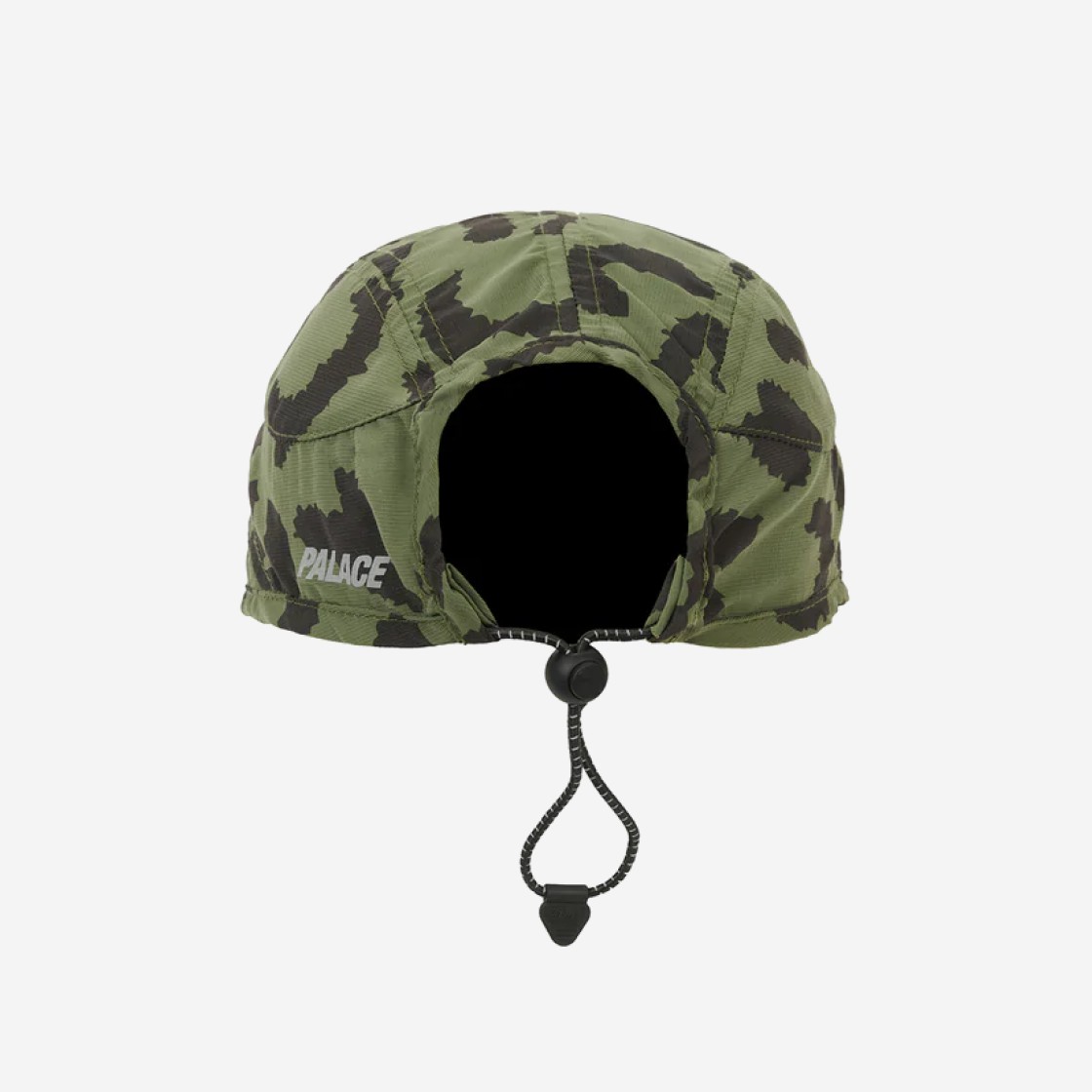 Mu Palace M-Tech Shell Running Hat 'Olive Cheetah'