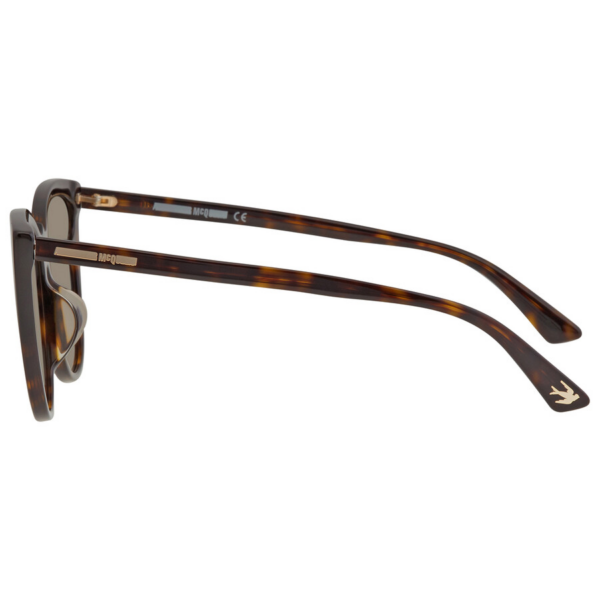 Kính Alexander McQueen Gold Butterfly 'Havana' MQ0220SA-004-59 - Ảnh 3