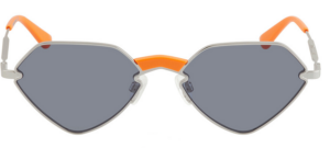 Kính Alexander Mc.Queen Geometric 'Green Ruthenium' MQ0277S-004-55