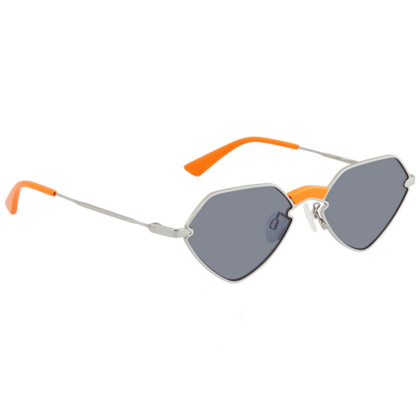 Kính Alexander Mc.Queen Geometric 'Green Ruthenium' MQ0277S-004-55 - Ảnh 3