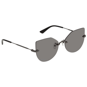 Alternative view of Kính Alexander McQueen Grey Cat Eye 'Ruthenium' MQ0223SA-001-59