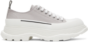 Giày Alexander McQueen Grey Tread Slick Low 604257-W4MV2-1331